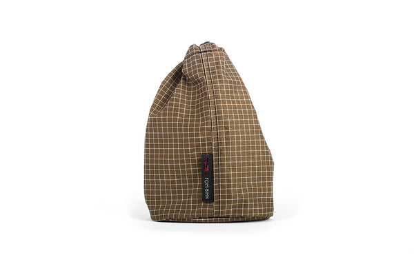 A Size 2 Coyote (brown with white grid) 200 Halcyon Travel Stuff Sack.